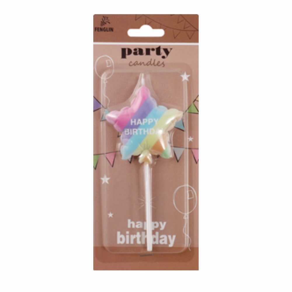 VELA GLOBO ESTRELLA ARCOIRIS