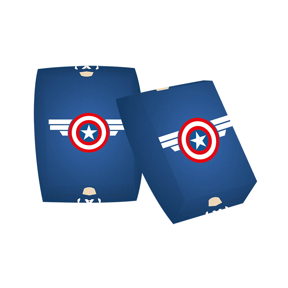 BANDEJA TEMATICO X 12 CAPITAN ESCUDO 