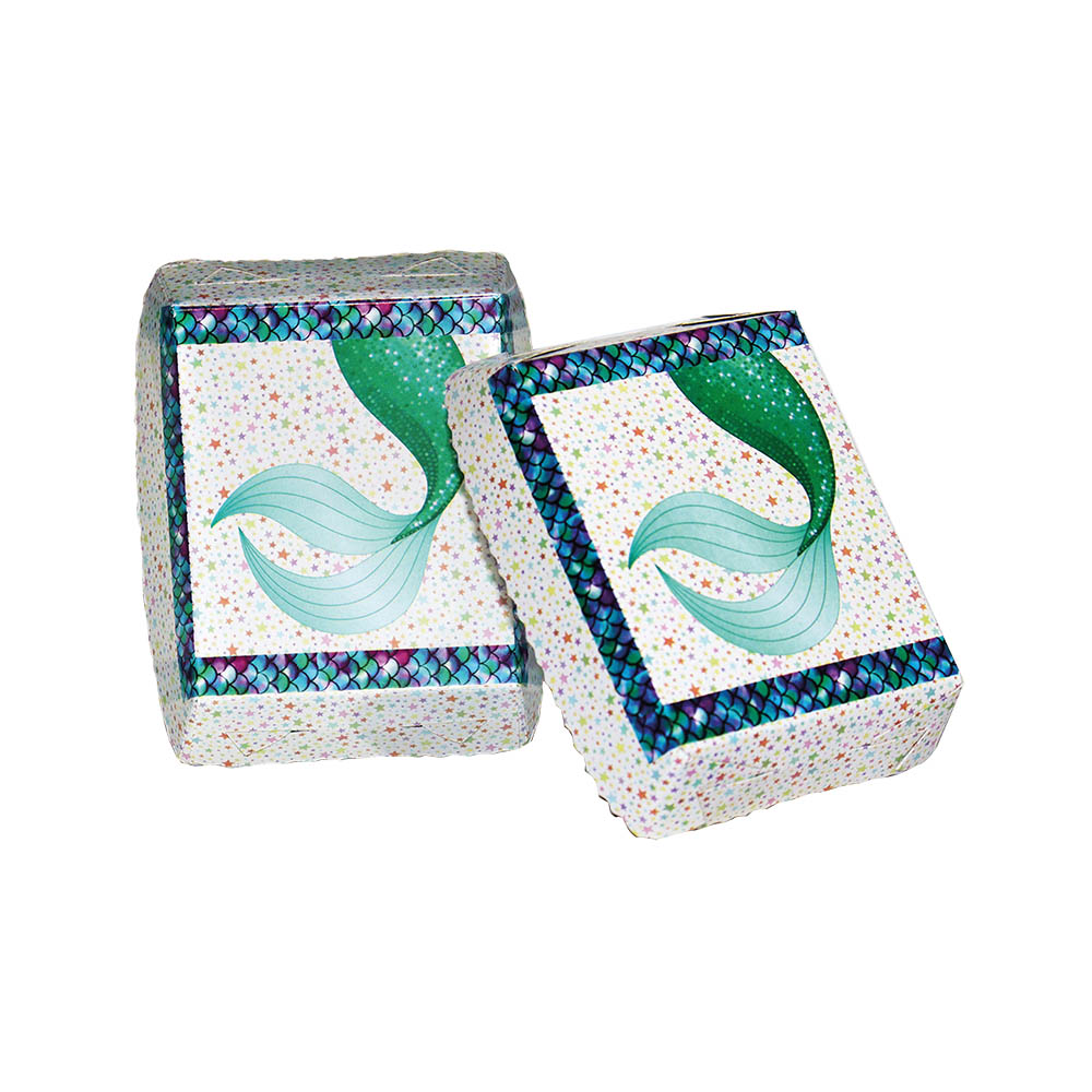 BANDEJA TEMATICO X 12 COLA DE SIRENA 