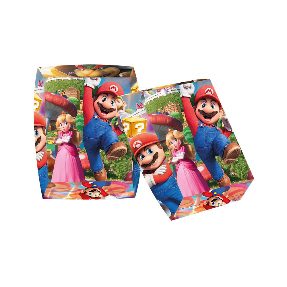 BANDEJA INFANTIL X 12 MARIO BROSS 