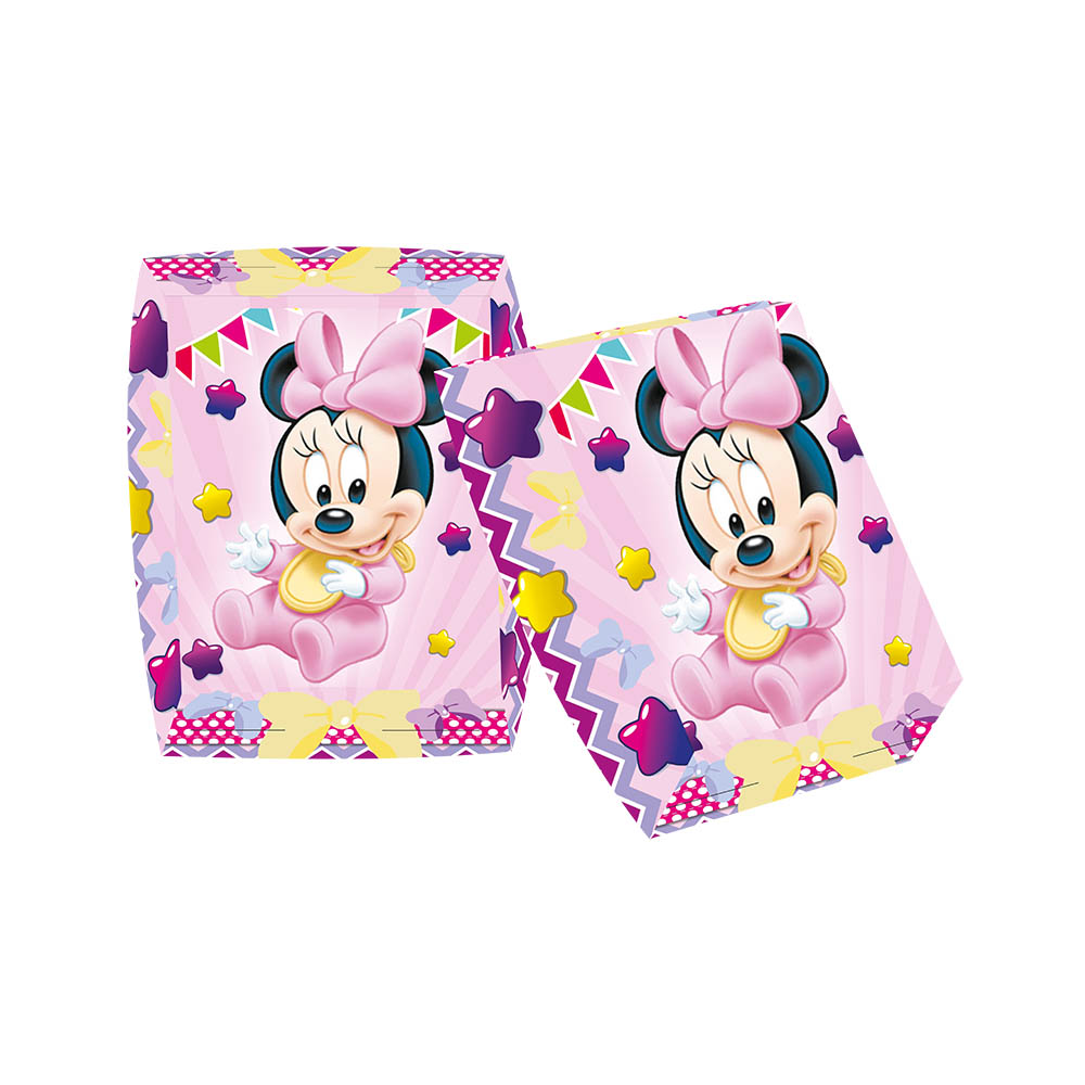 BANDEJA TEMATICO X 12 MINNIE BEBE 