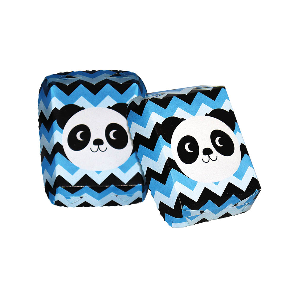 BANDEJA INFANTIL X 12 PANDA AZUL 