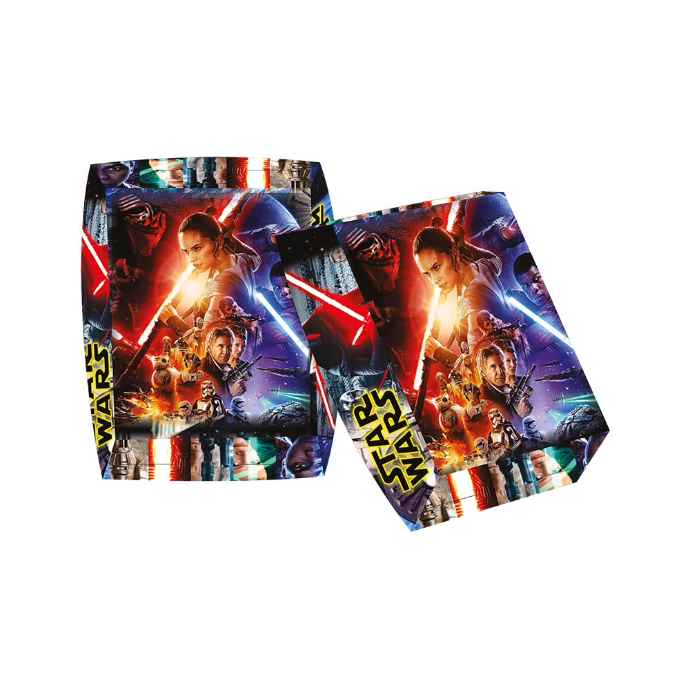 BANDEJA INFANTIL X 12 STAR WARS 