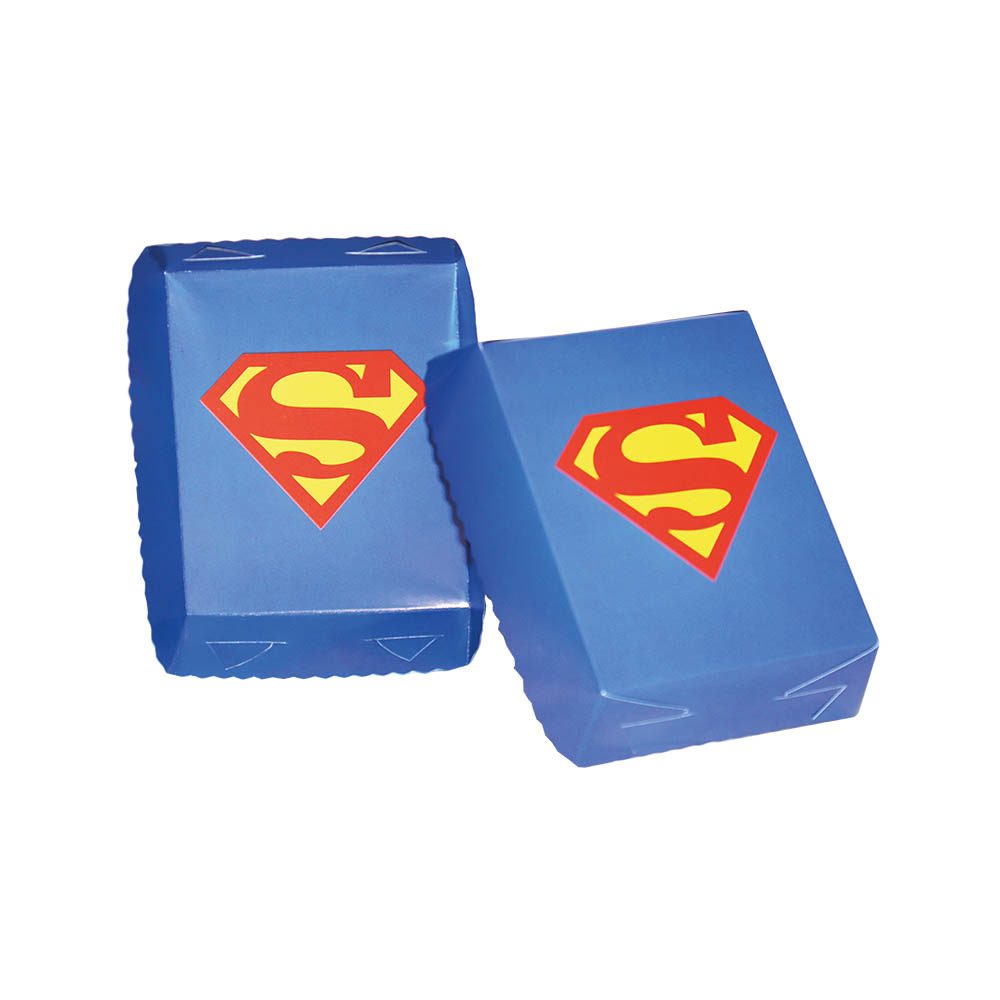 BANDEJA TEMATICO X 12 SUPERMAN ESCUDO 