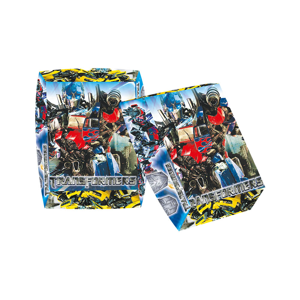 BANDEJA INFANTIL X 12 TRANSFORMERS 