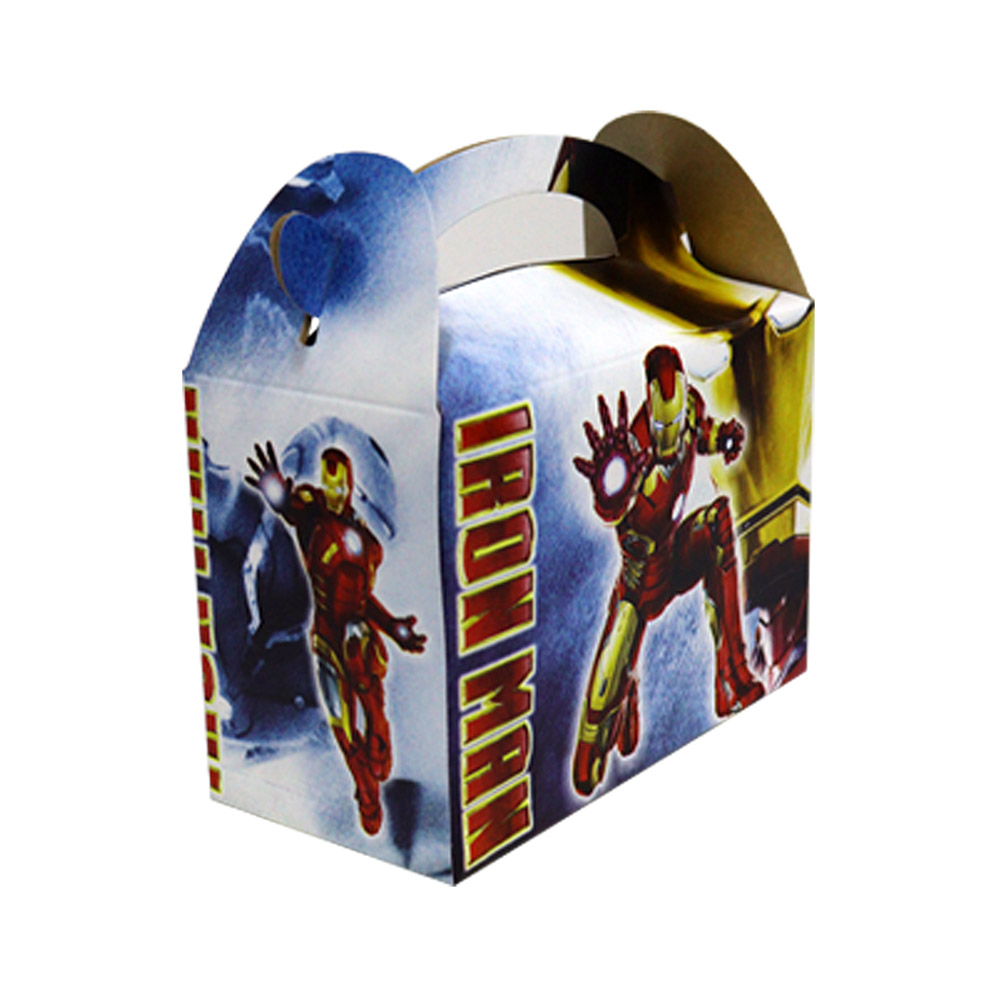 CAJA TEMATICA X 6 IRON MAN 