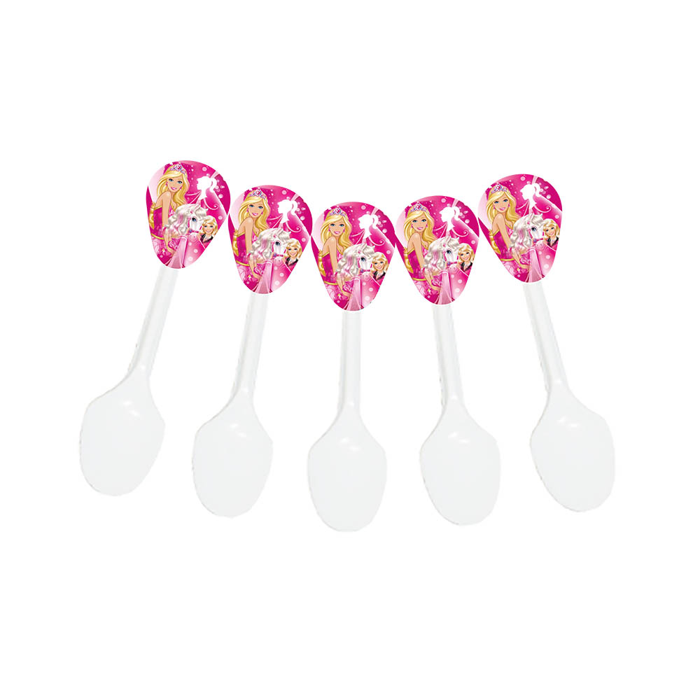 CUBIERTO INFANTIL X 20 BARBIE 