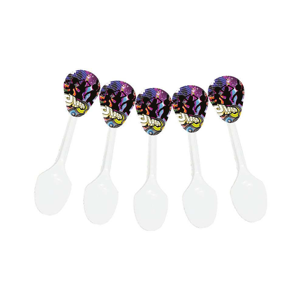 CUBIERTO TEMATICO X 20 DISCO 