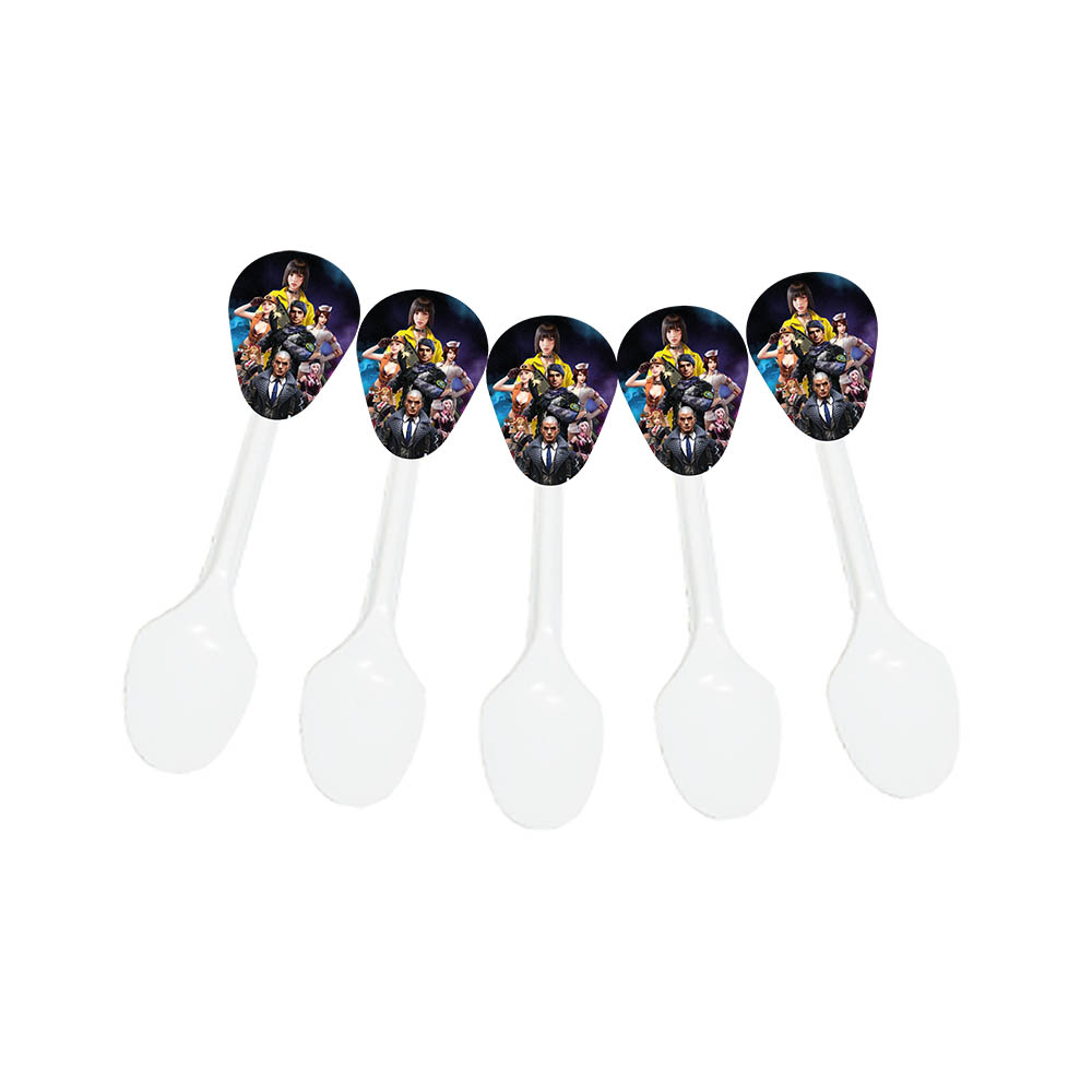 CUBIERTO INFANTIL X 20 FREE FIRE 