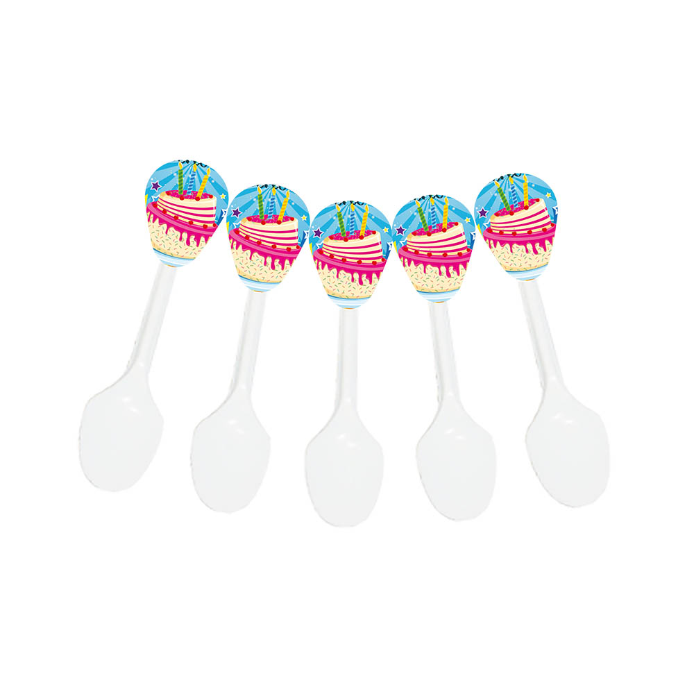 CUBIERTO TEMATICO X 20 HAPPY BIRTHDAY 