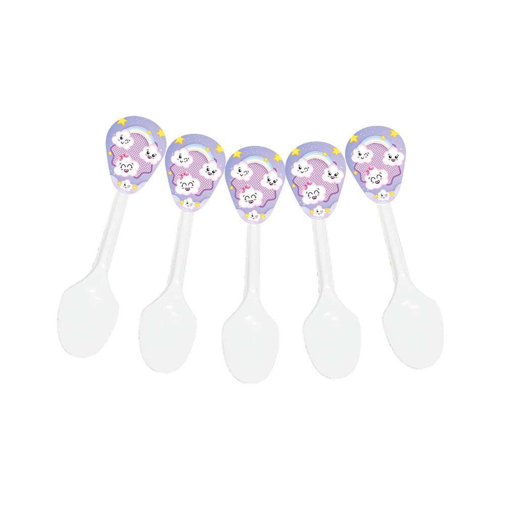 CUBIERTO INFANTIL X 20 LLUVIA DE AMOR 