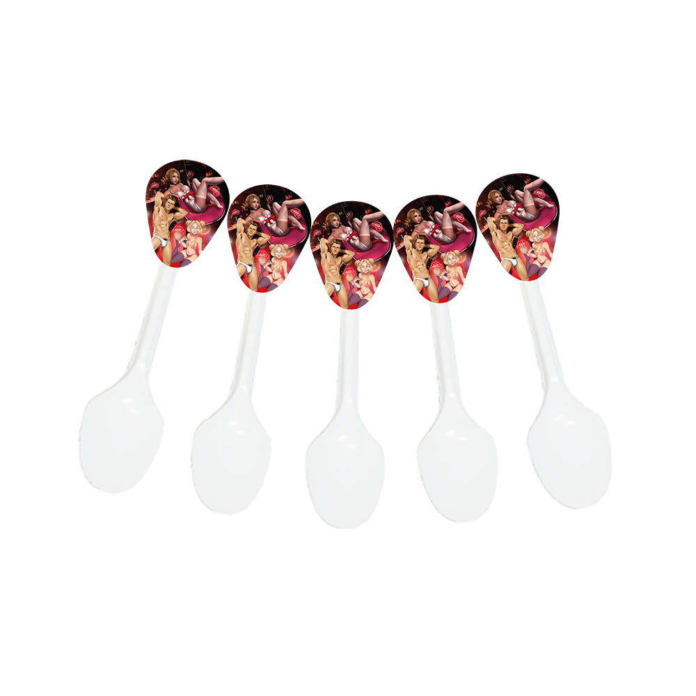 CUBIERTO TEMATICO X 20 OBSCENO 