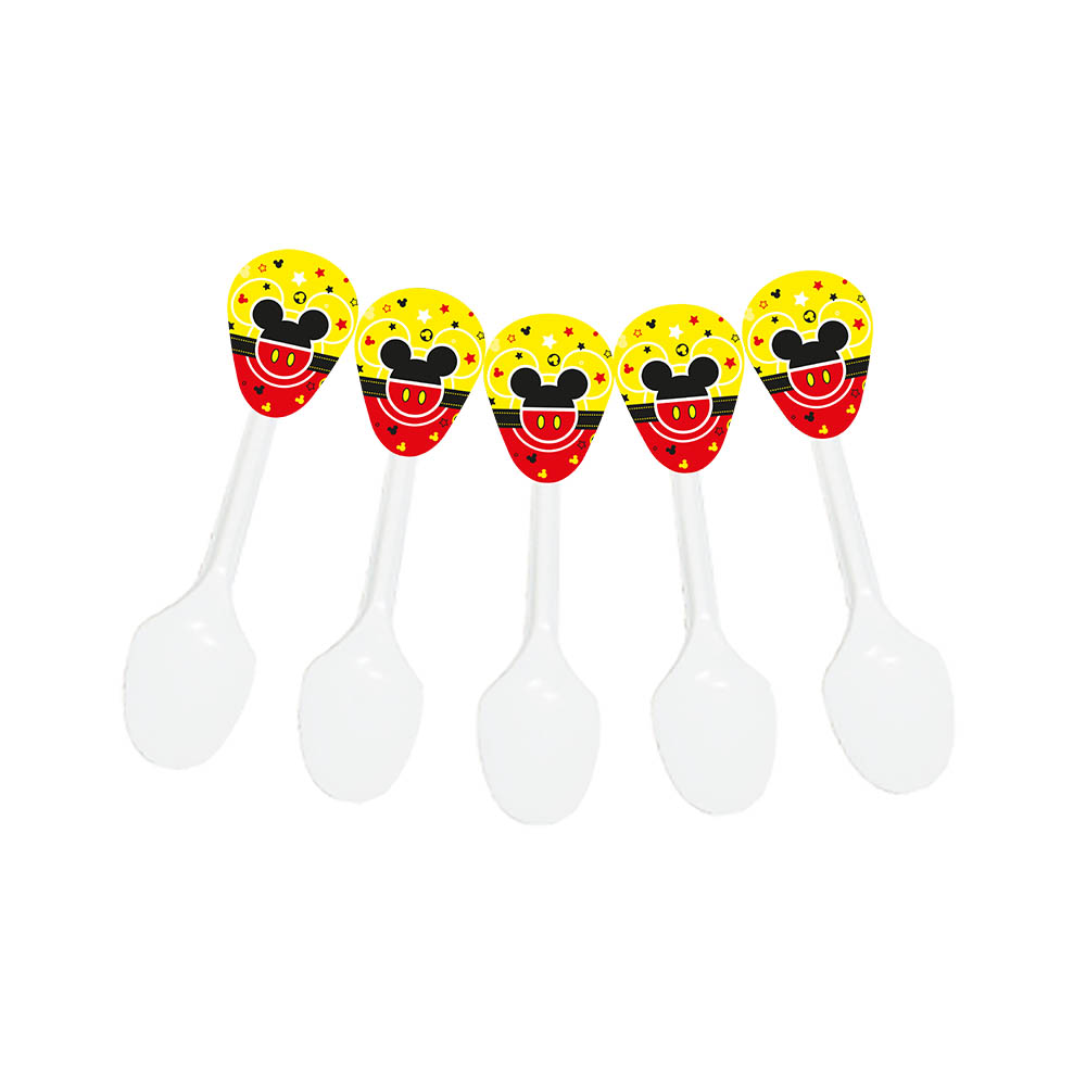 CUBIERTO TEMATICO X 20 OREJAS MICKEY 