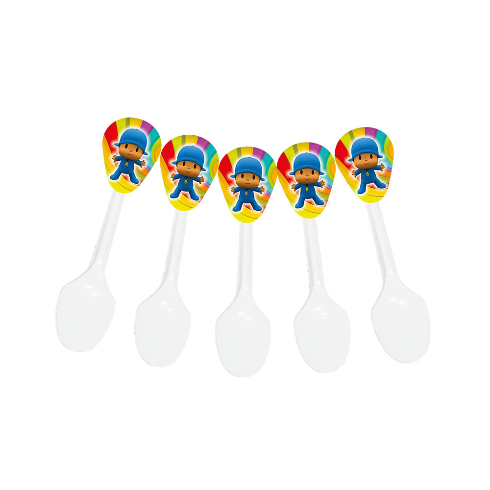 CUBIERTO INFANTIL X 20 POCOYO 