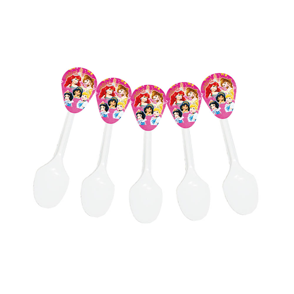 CUBIERTO INFANTIL X 20 PRINCESAS 