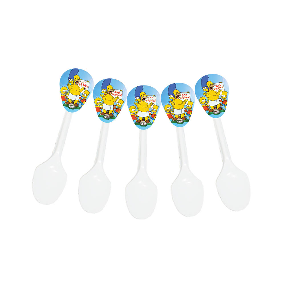 CUBIERTO INFANTIL X 20 SIMPSONS 