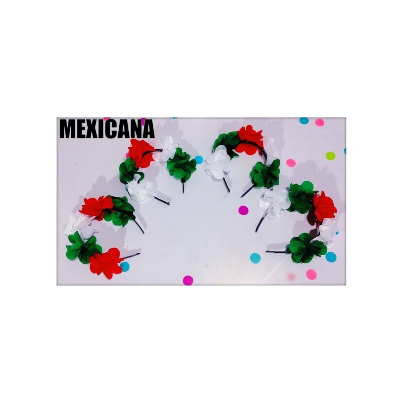 BALACA MEXICANA FLOR PEQUENA  