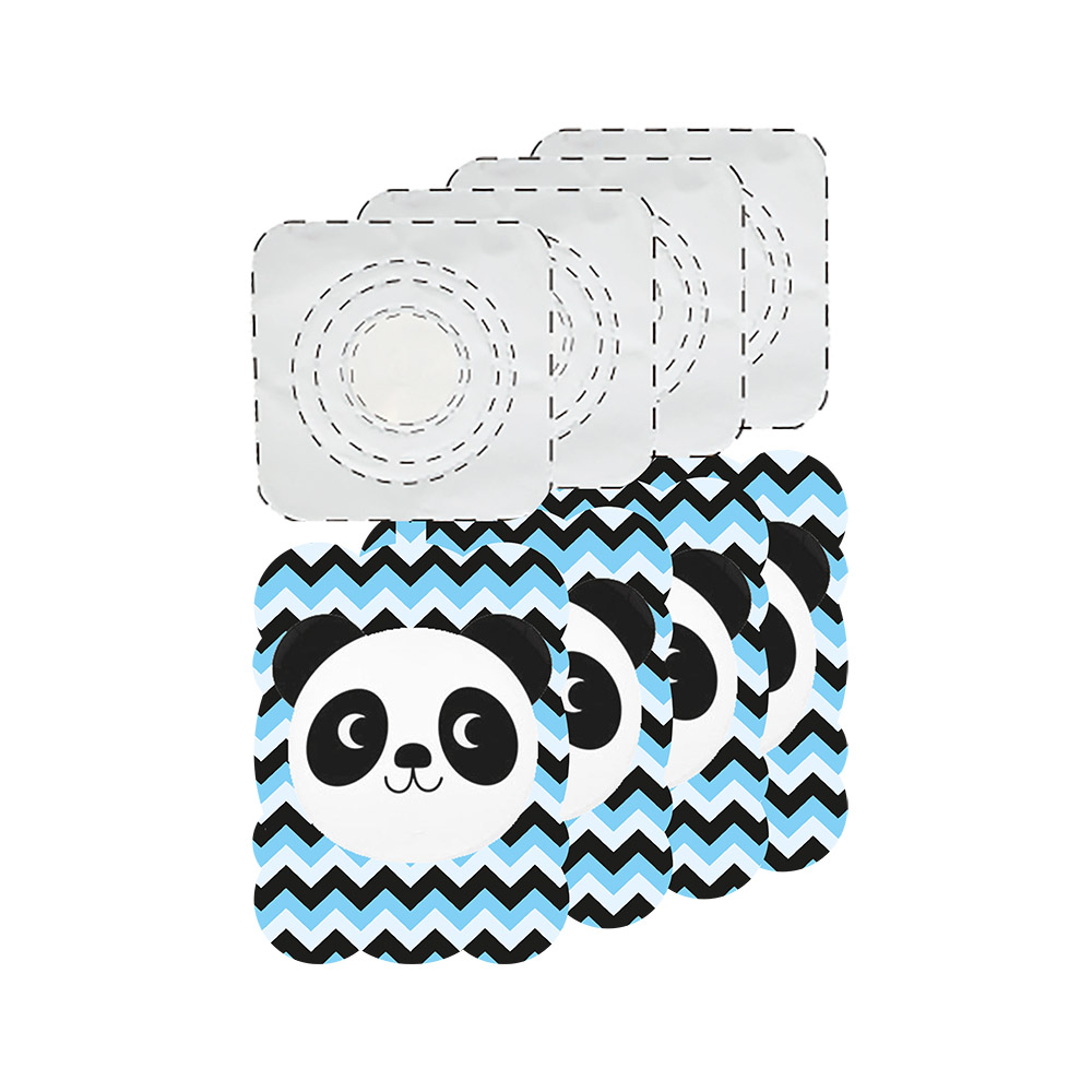 FESTON INFANTIL PANDA AZUL 