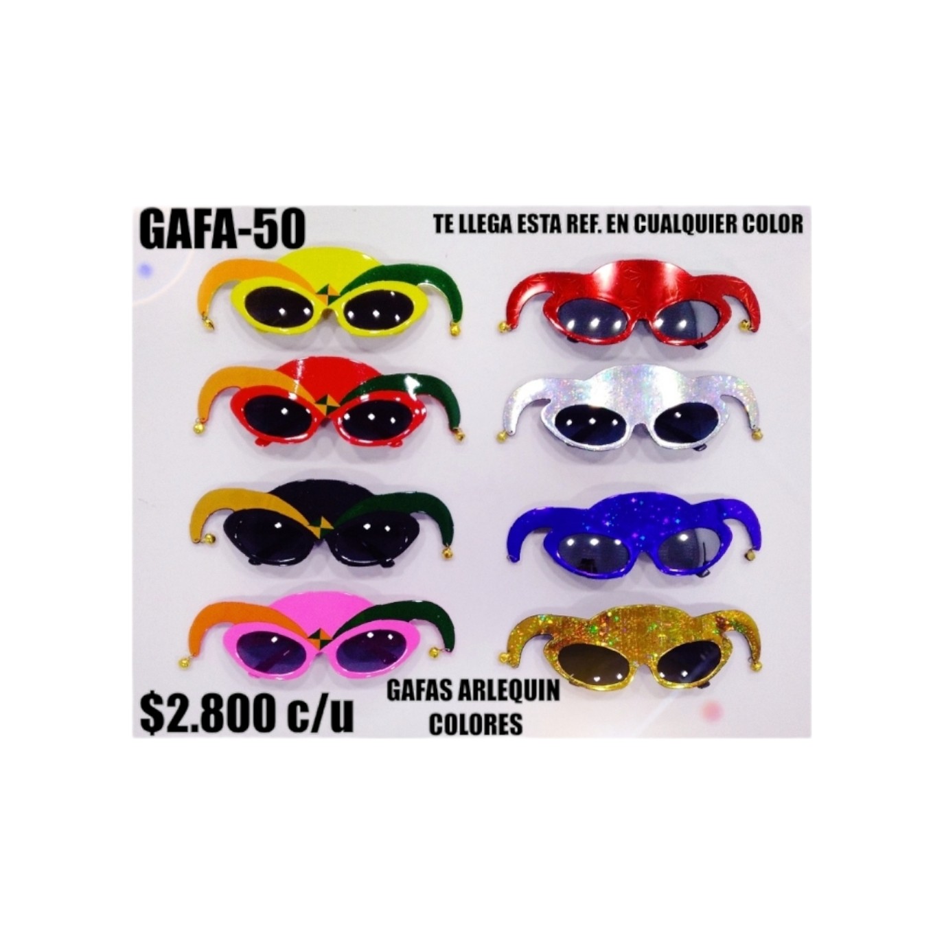 GAFA ARLEQUIN COLORES  