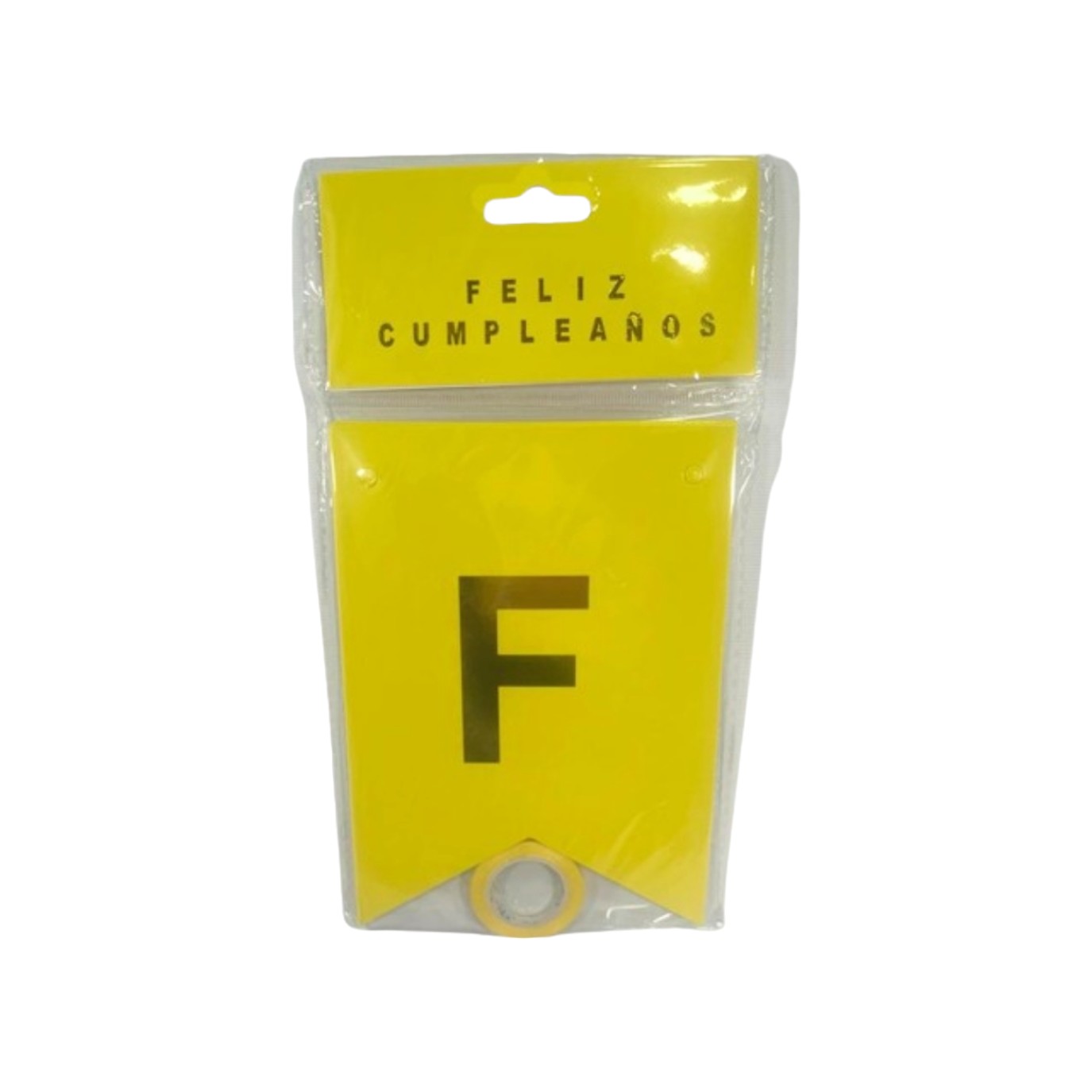 GUIRNALDA ESPEJO PASTEL  AMARILLO