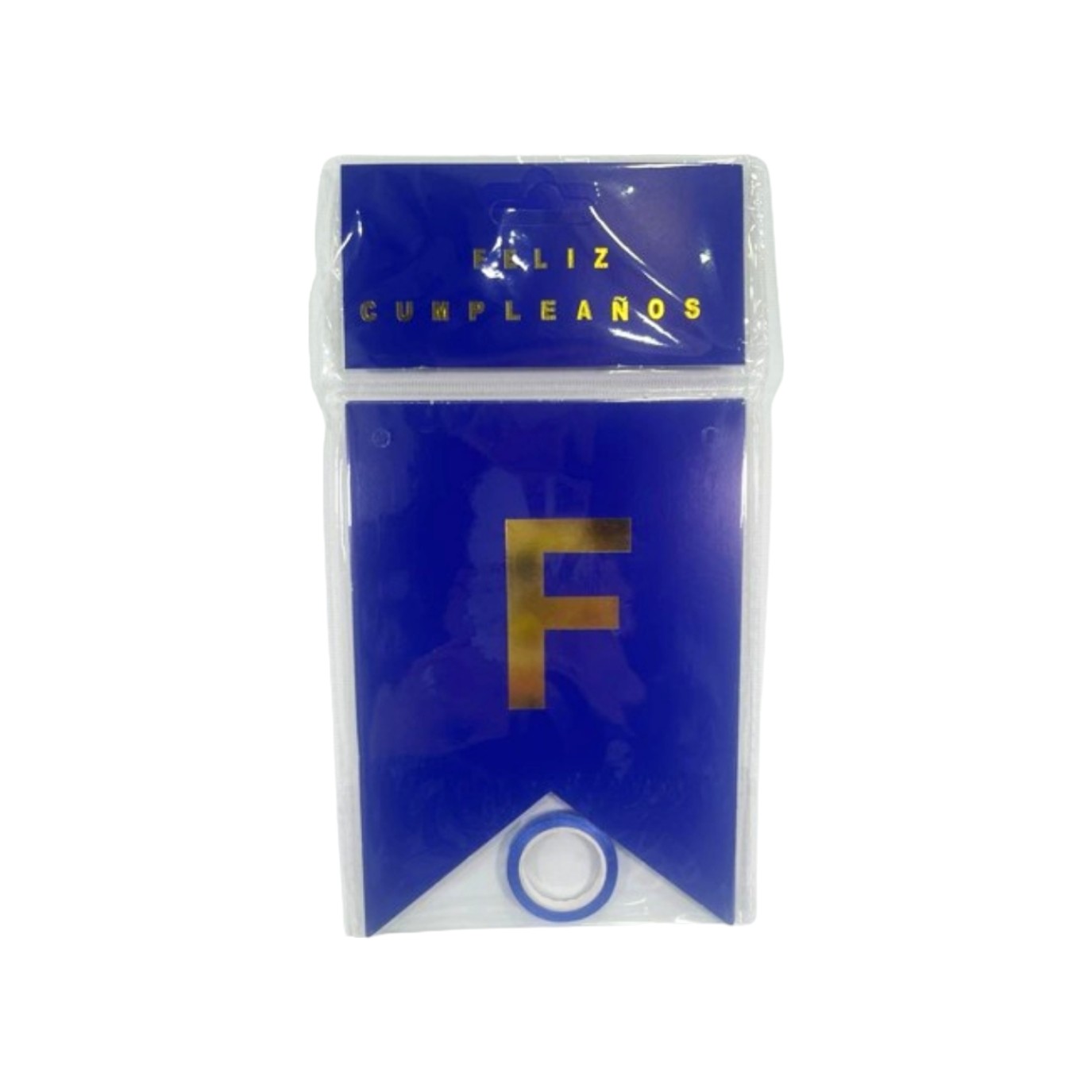 GUIRNALDA ESPEJO PASTEL  AZUL REY