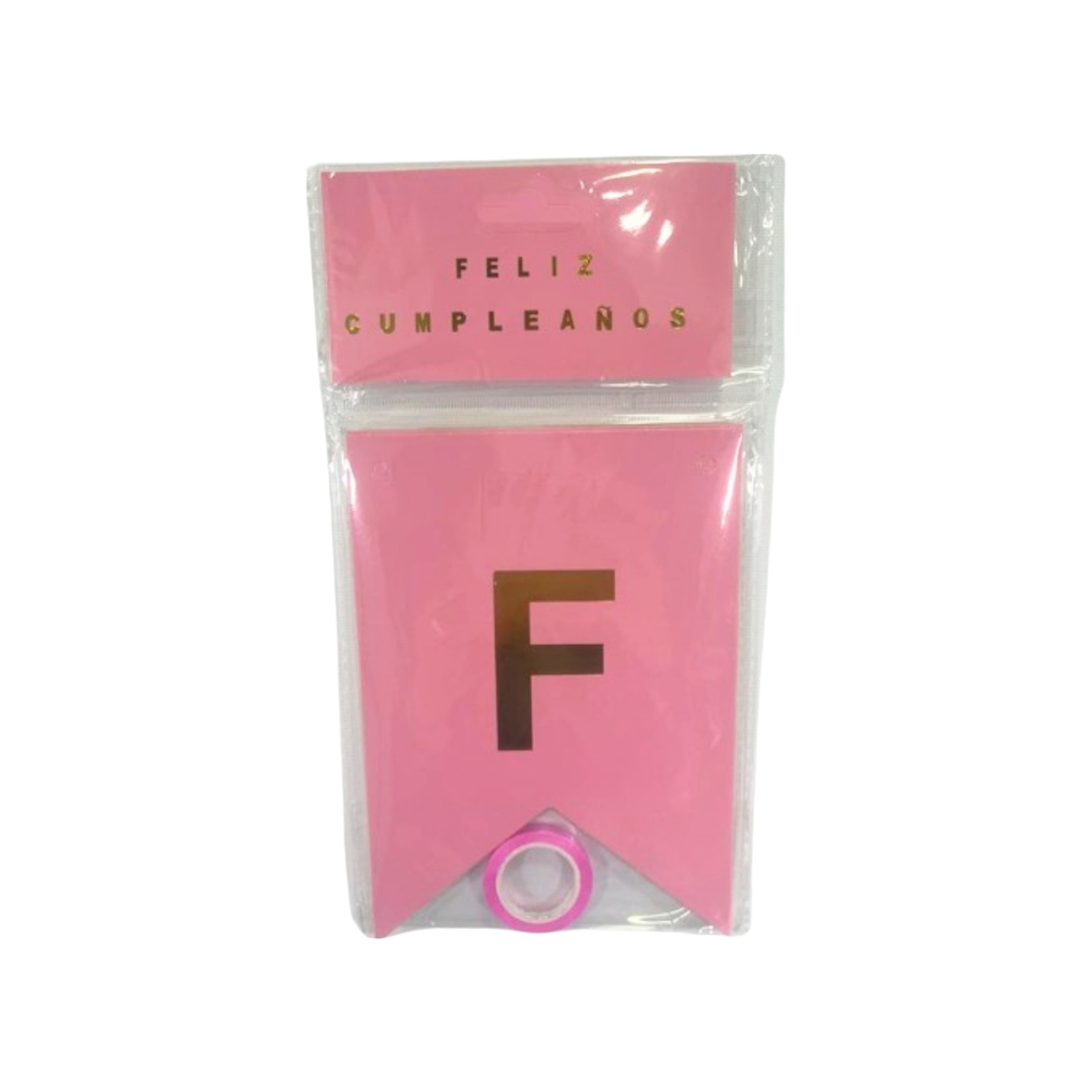 GUIRNALDA ESPEJO PASTEL  ROSADO