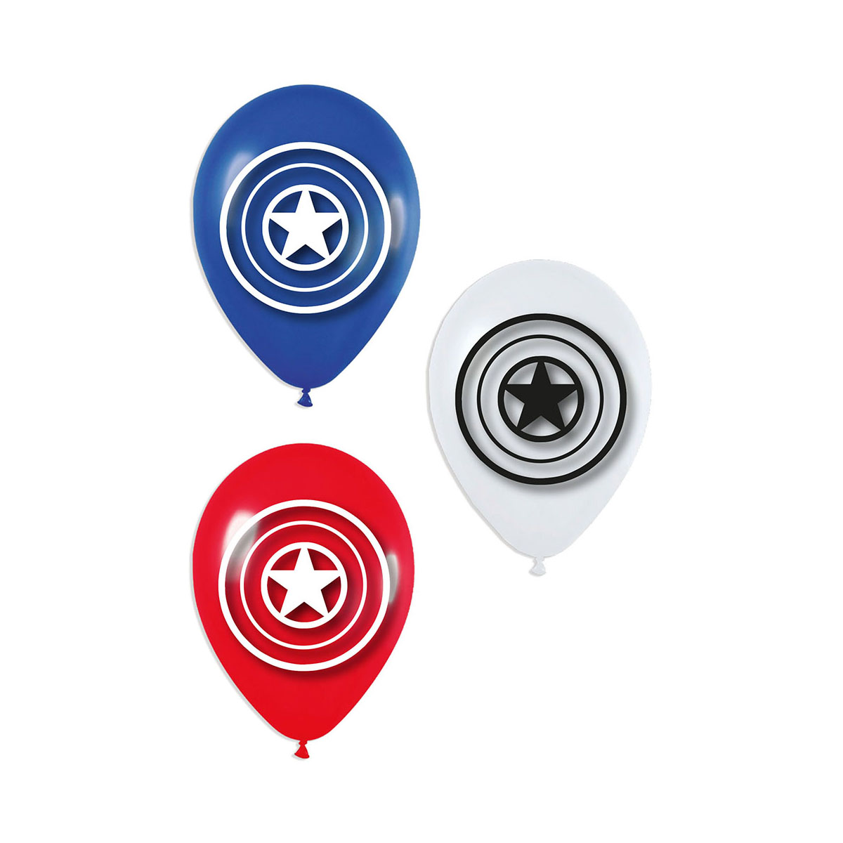 GLOBO MOTIVO TEMATICO CAPITAN ESCUDO 