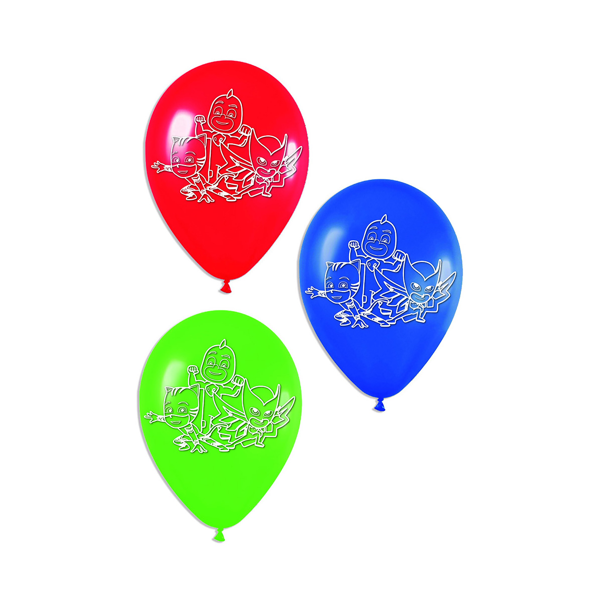 GLOBO MOTIVO INFANTIL HEROES EN PIJAMA 