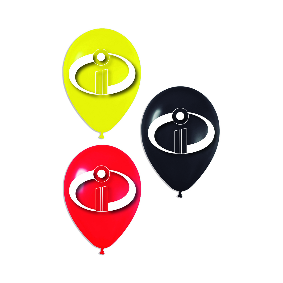 GLOBO MOTIVO TEMATICO INCREIBLES ESCUDO 