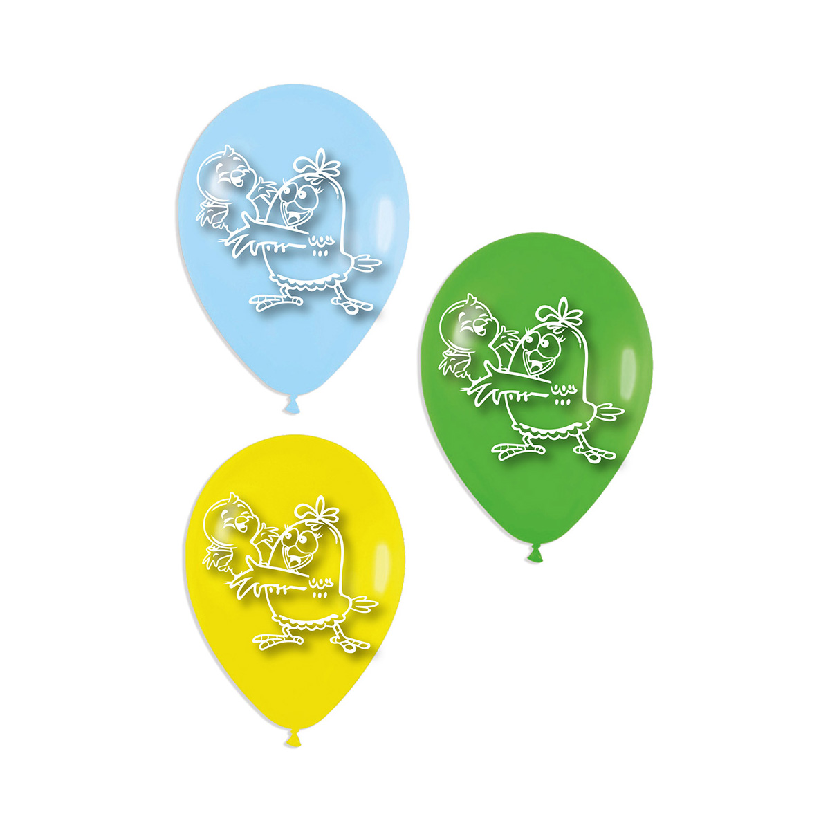 GLOBO MOTIVO INFANTIL LA GALLINA PINTADITA 