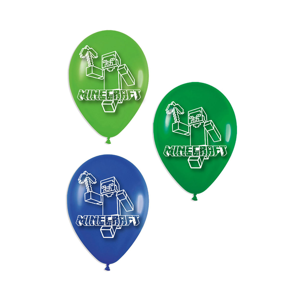 GLOBO MOTIVO INFANTIL MINECRAFT 