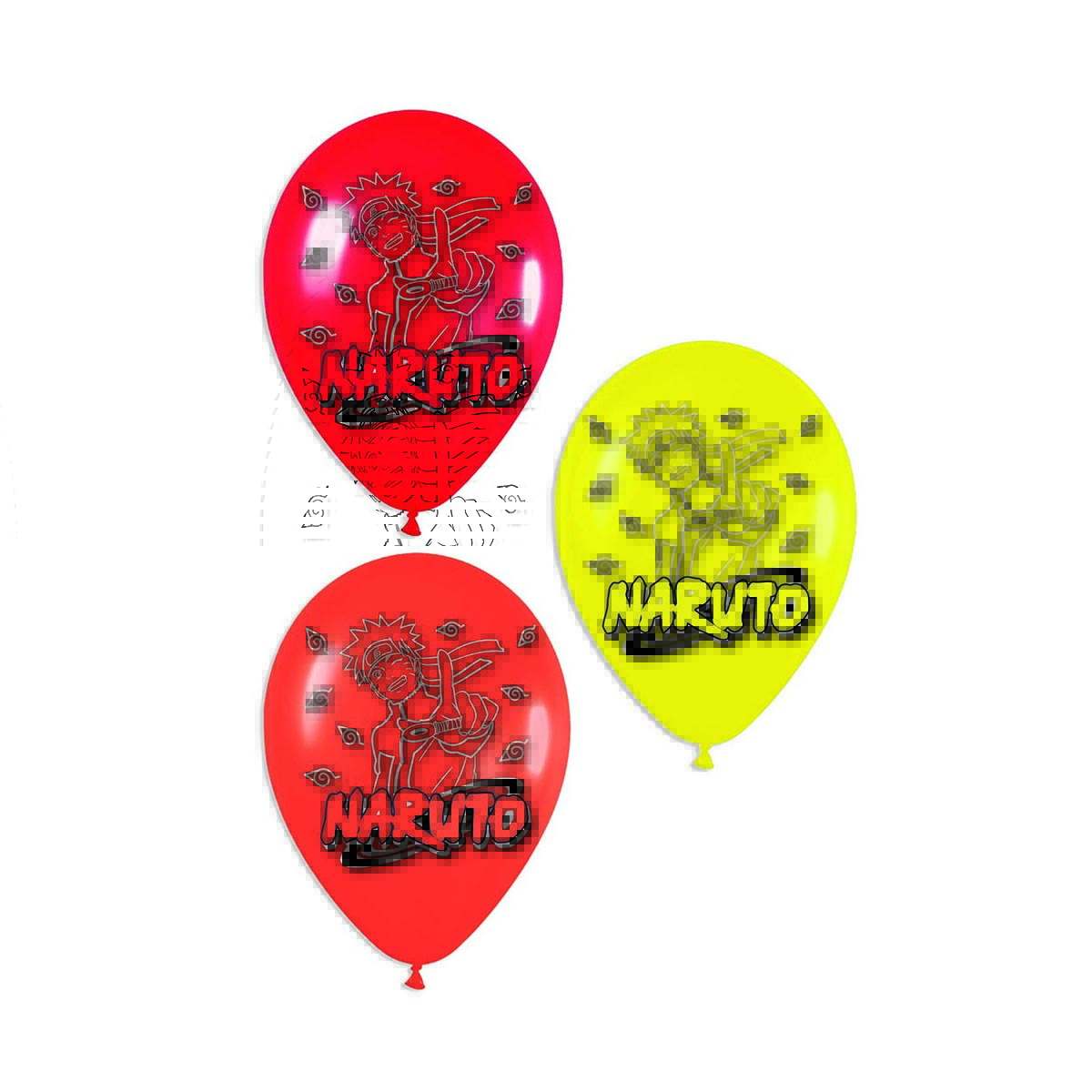 GLOBO MOTIVO INFANTIL NARUTO 