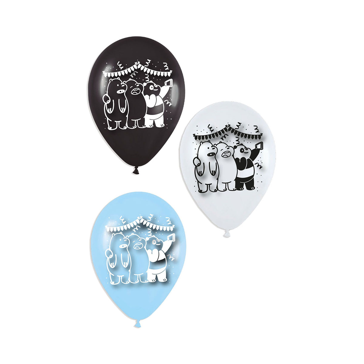 GLOBO MOTIVO INFANTIL OSOS ESCANDALOSOS 