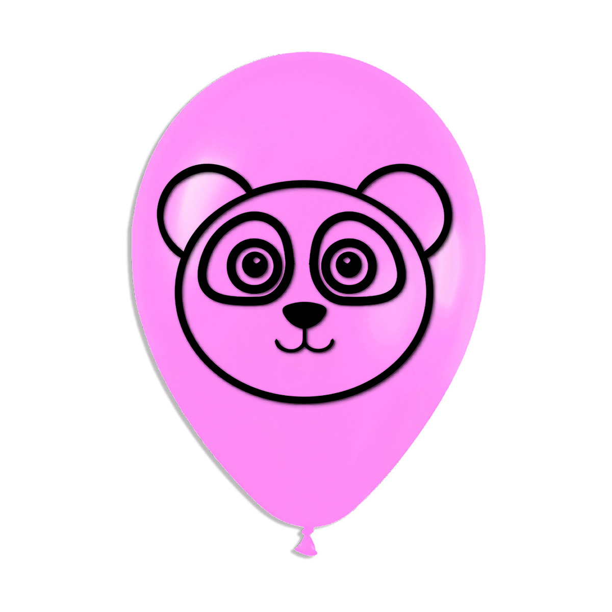 GLOBO MOTIVO INFANTIL PANDA ROSADA 