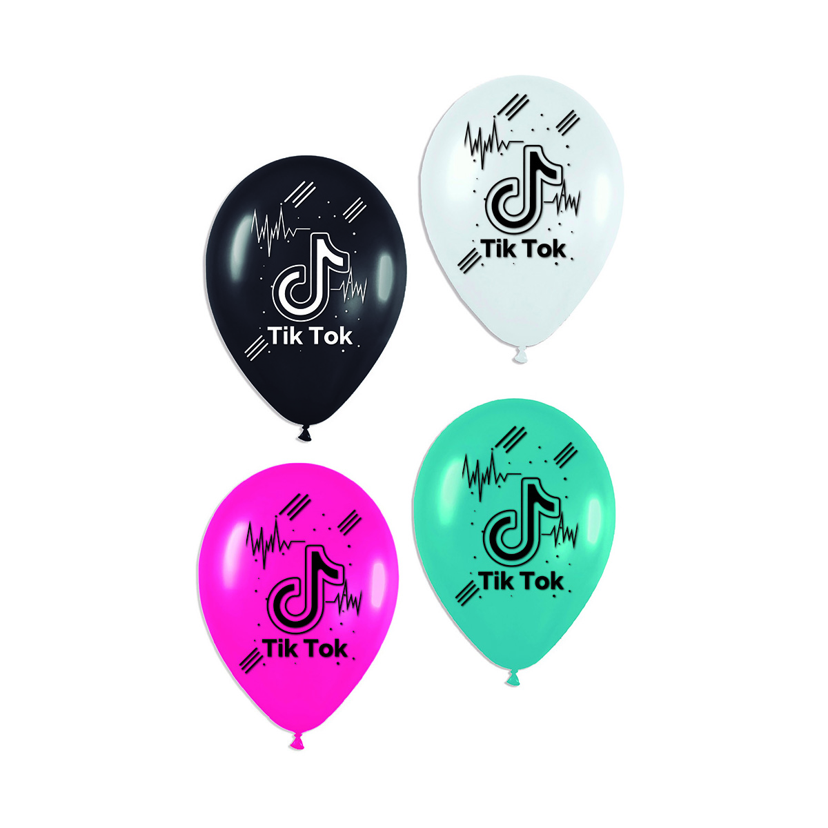 GLOBO MOTIVO TEMATICO TIK TOK 