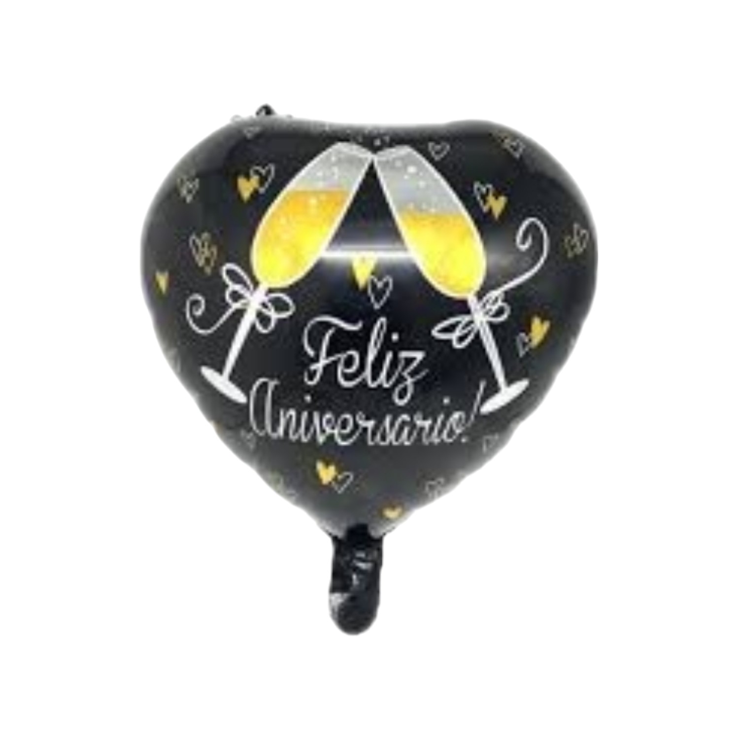 GLOBO METAL EMPACADO 18 FELIZ ANIVERSARIO #1 