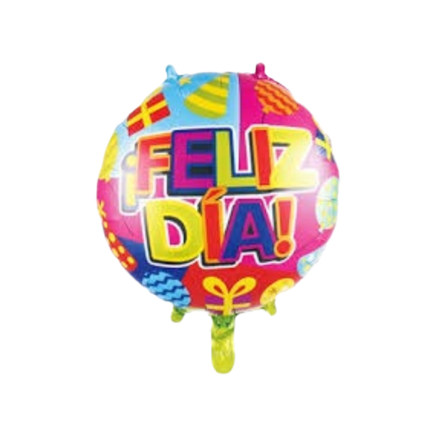 GLOBO FELIZ DIA EMPACADO 18 PULG.  1