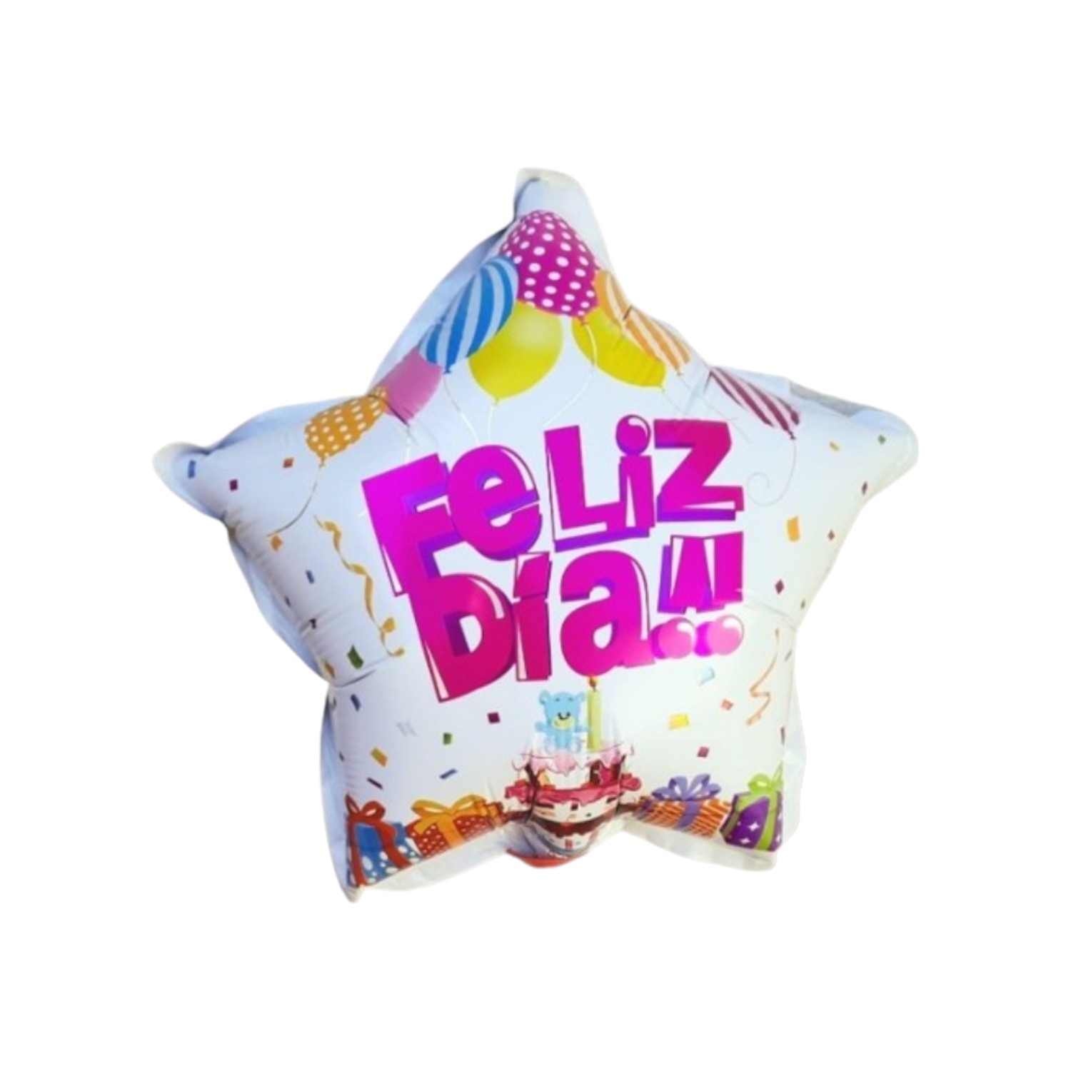 GLOBO FELIZ DIA EMPACADO 18 PULG.  4