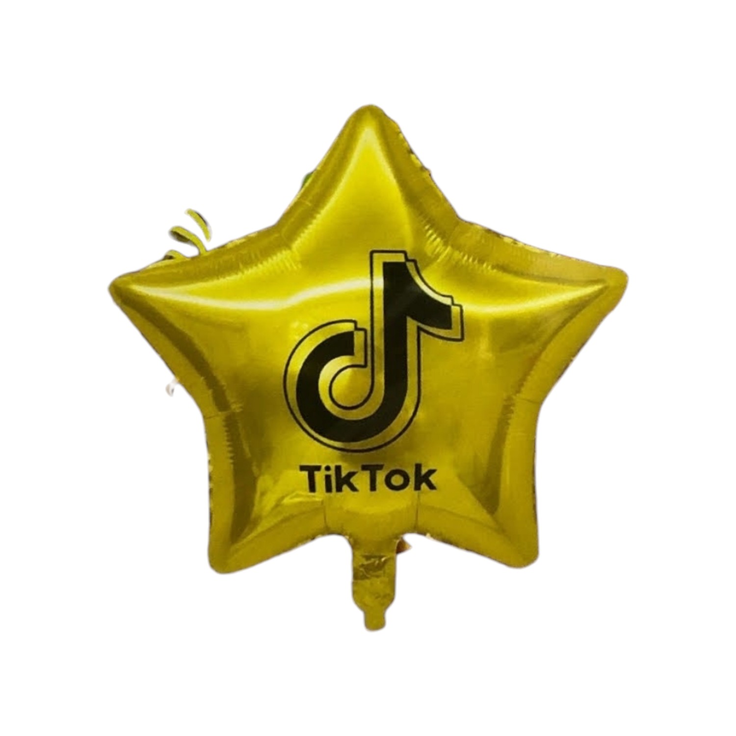 GLOBO METAL 18 ESTRELLA TIK TOK DORADO