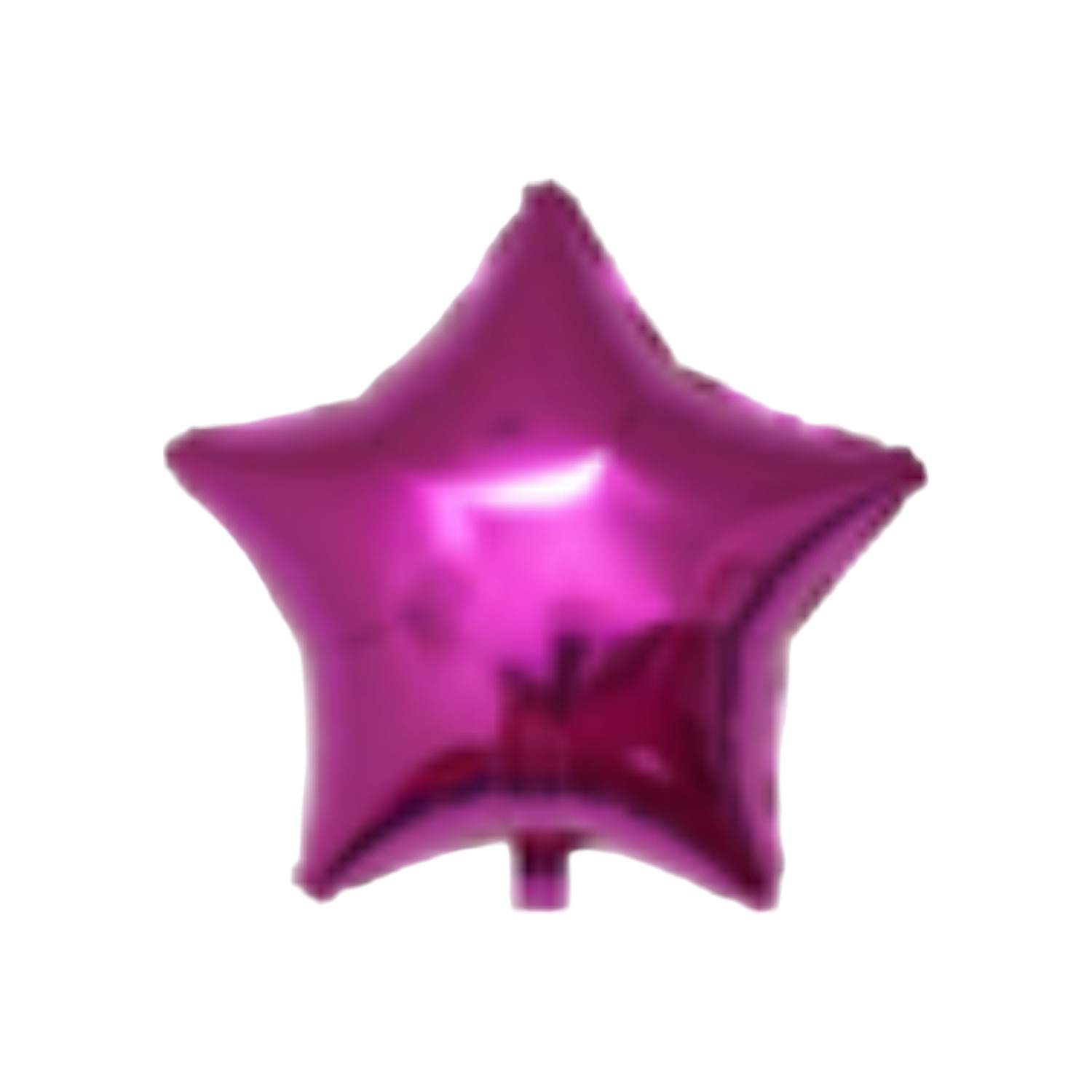GLOBO METAL ESTRELLA 18  FUCSIA