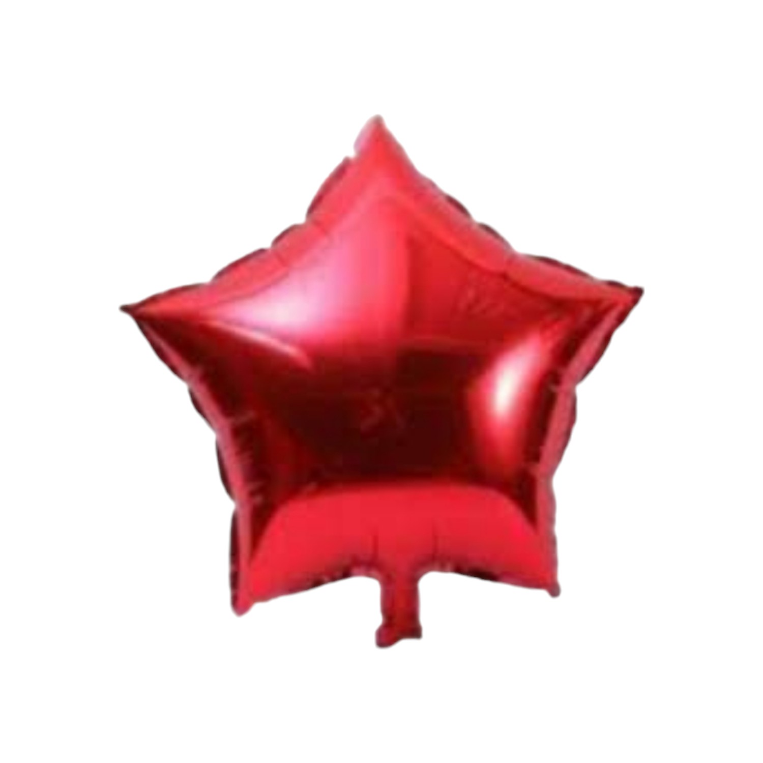 GLOBO METAL ESTRELLA 6    ROJO