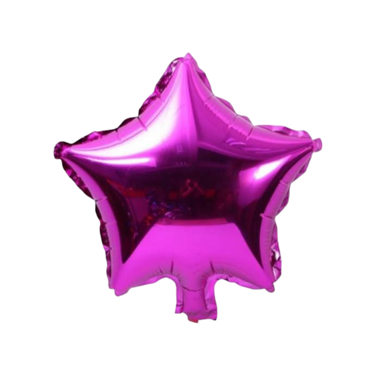 GLOBO METAL ESTRELLA 6    FUCSIA