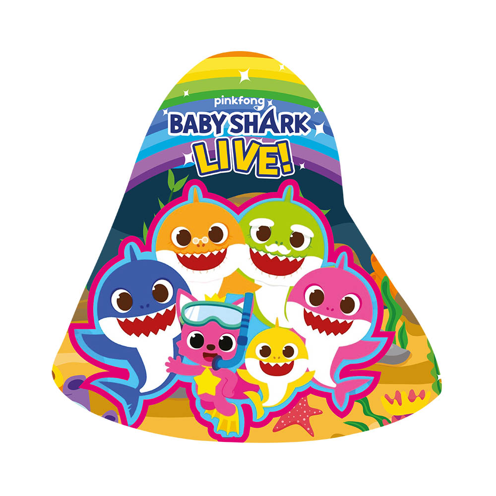 GORRO INFANTIL X 12 BABY SHARK 