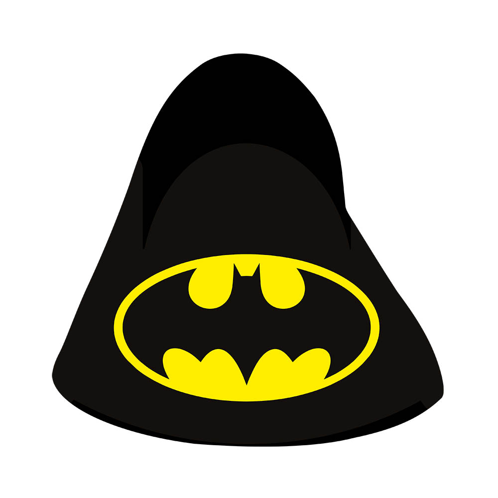 GORRO TEMATICO X 12 BATMAN ESCUDO 