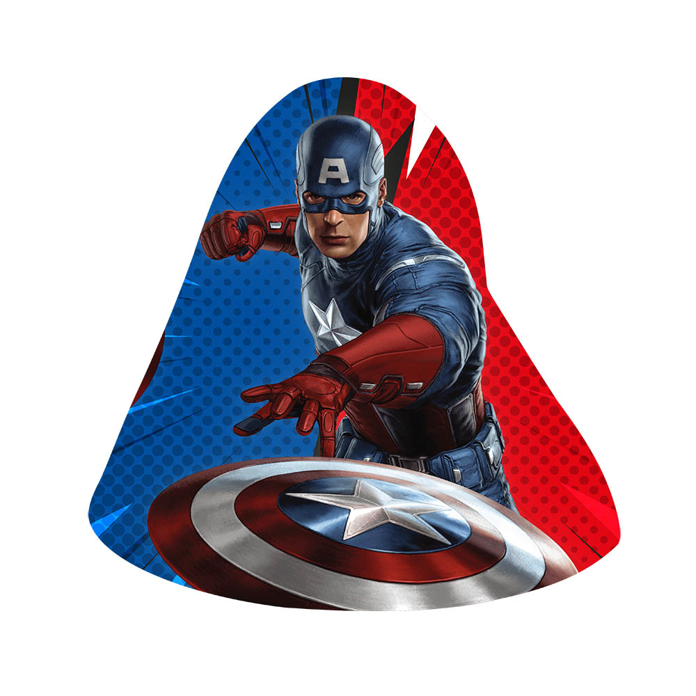 GORRO INFANTIL X 12 CAPITAN PERSONAJE 