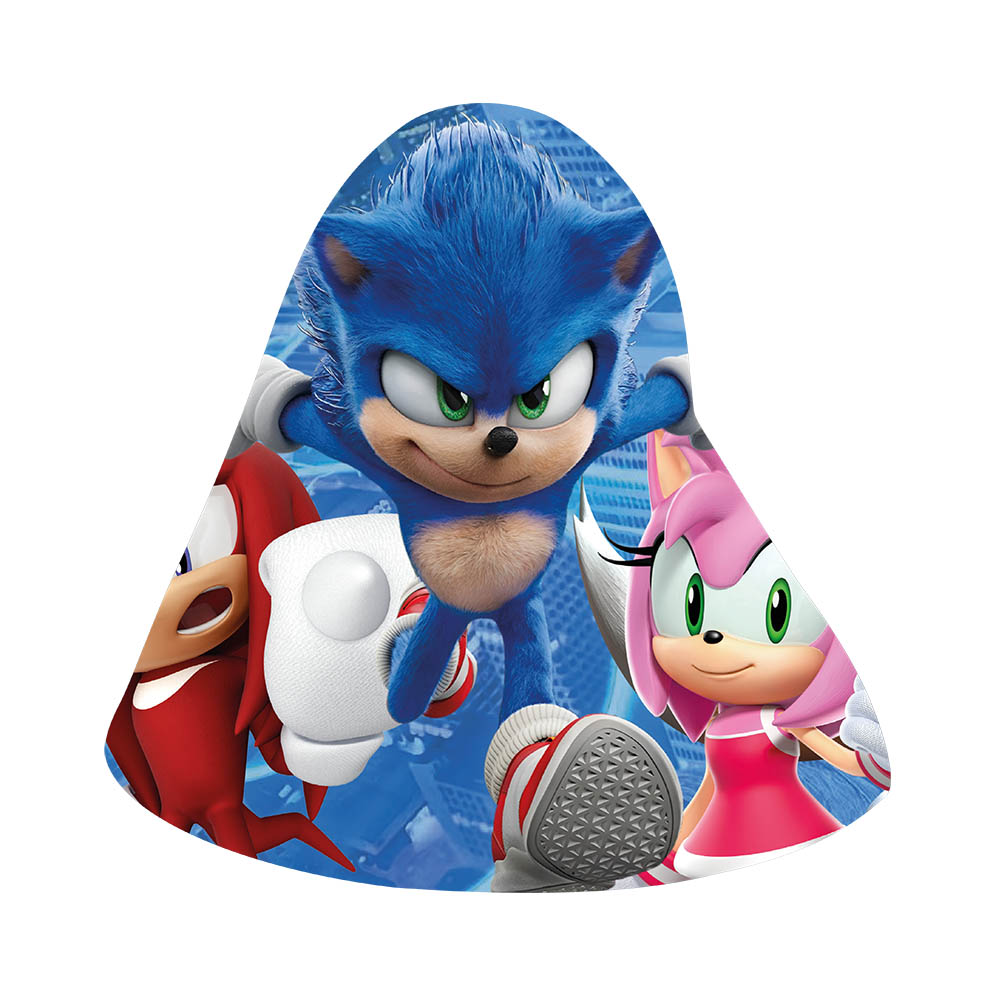 GORRO INFANTIL X 12 SONIC 