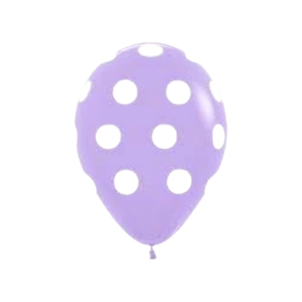 GLOBO SURTI R12X50 POLKA  LILA