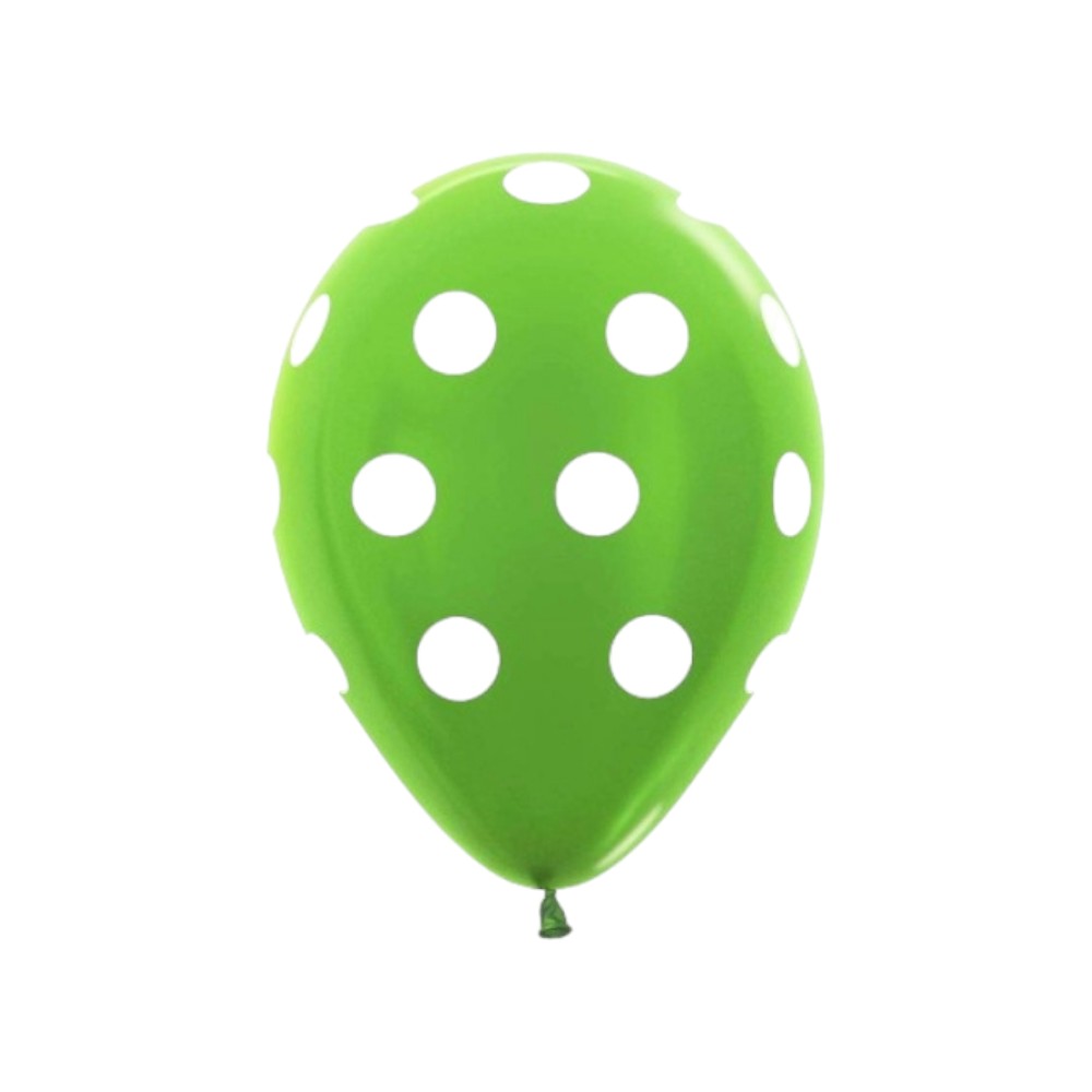 GLOBO SURTI R12X50 POLKA  VERDE