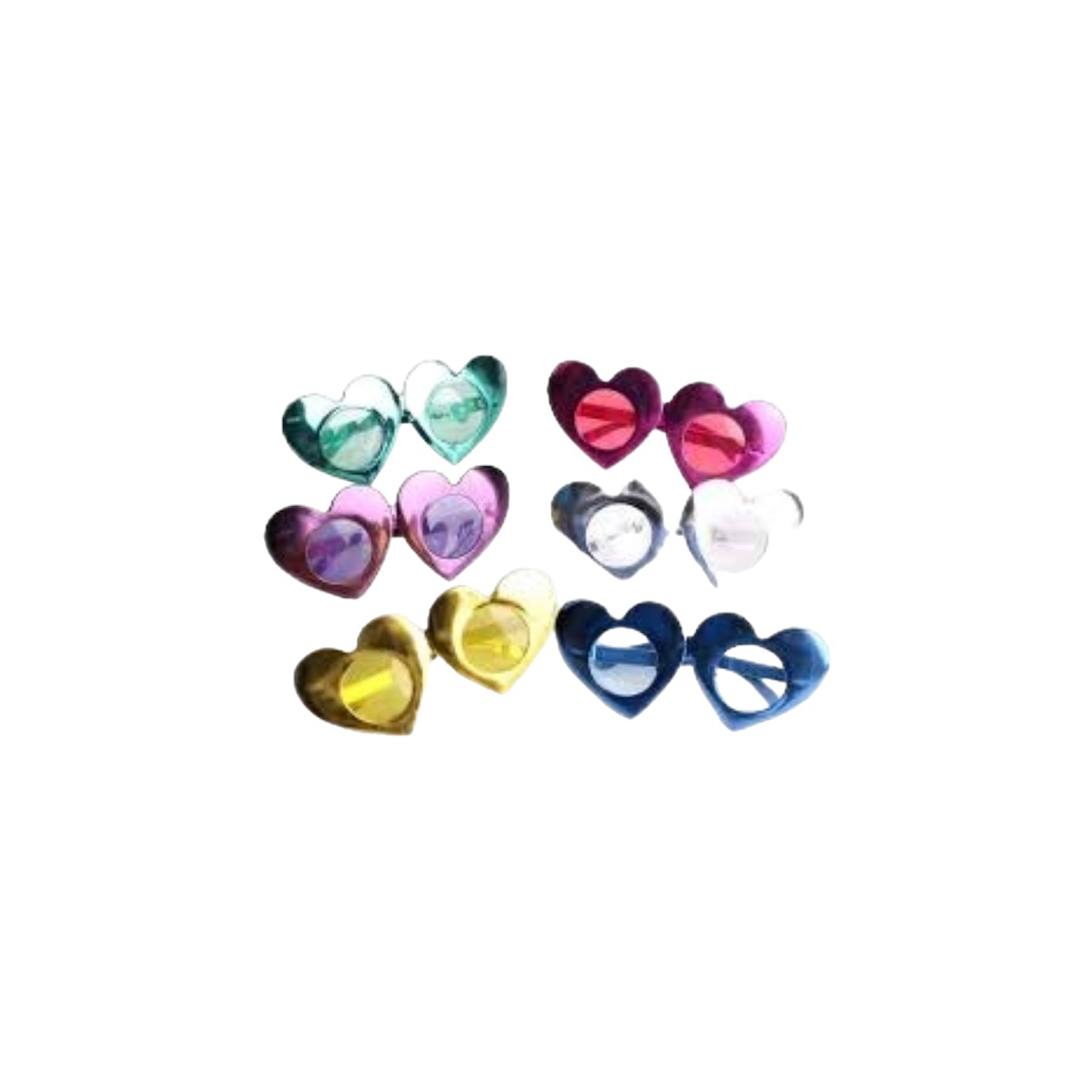 GAFA METALIZADA X12 CORAZON 