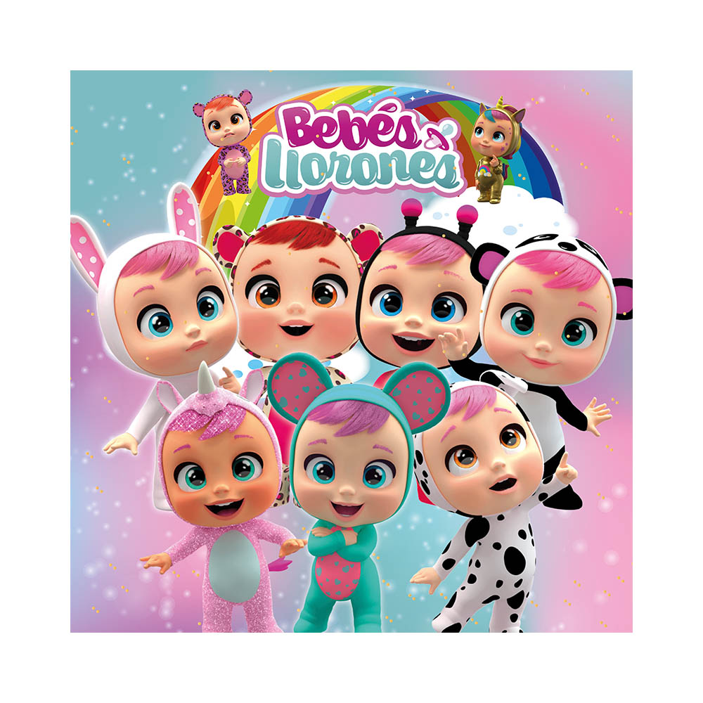 MANTEL INFANTIL BEBES LLORONES 